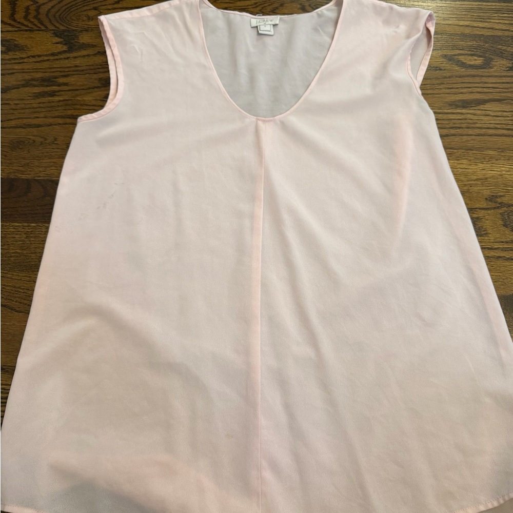 J. Crew Light Pink Tank Top